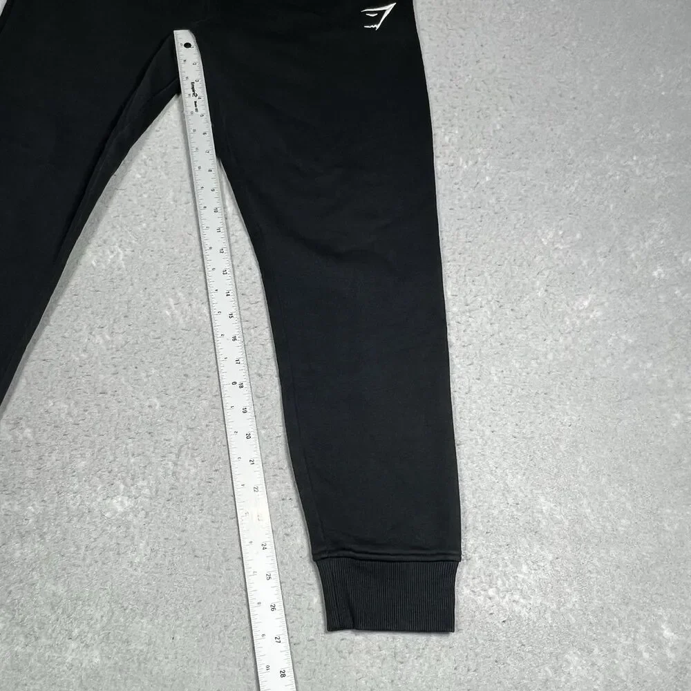 Gymshark Jogger Pants Mens Size Medium Black Athletic Sweatpants Pockets
